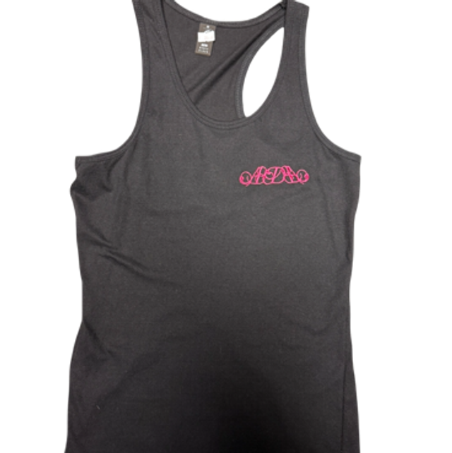ADA black tank top- Old Style