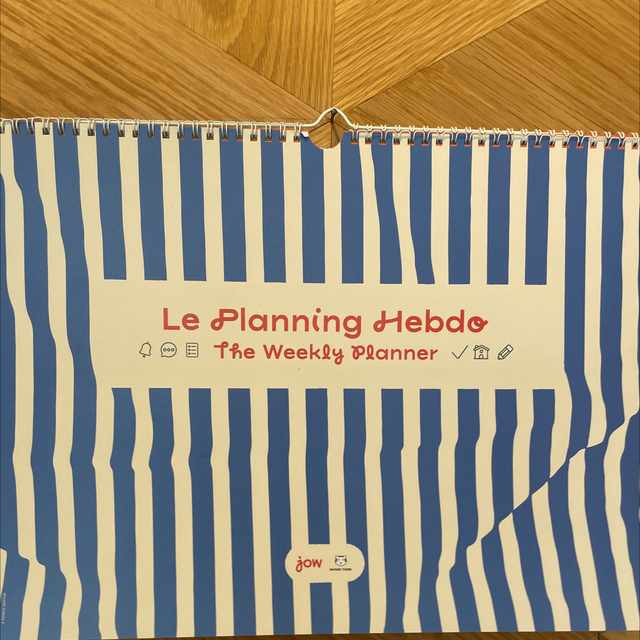 Weekly Planner Papier Tigre