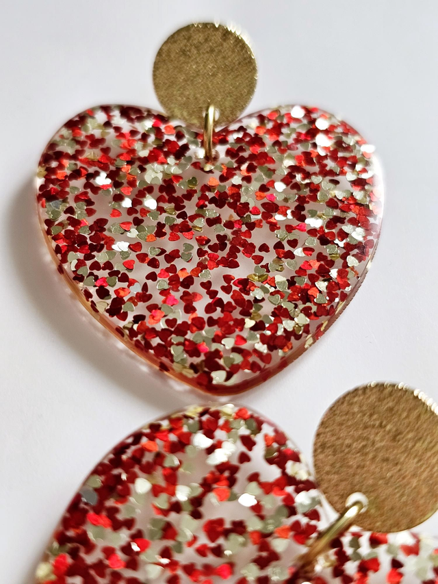 KISS'KISS PTITES COEURS ROUGES & DORES