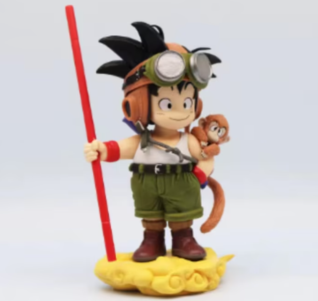 Dragonball Z collectors figuur Goku met aapje (16cm) € 19,00