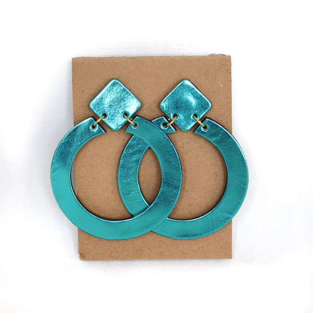 Pam • Turquoise métallisé 