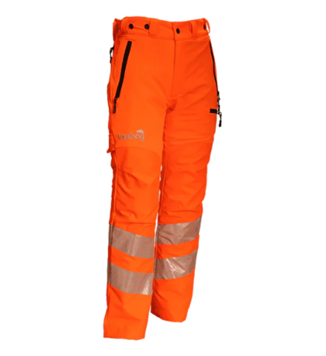 THHV1670 Treehog Motorsägenhose Design C Klasse 1 – Hi‑Vis Orange