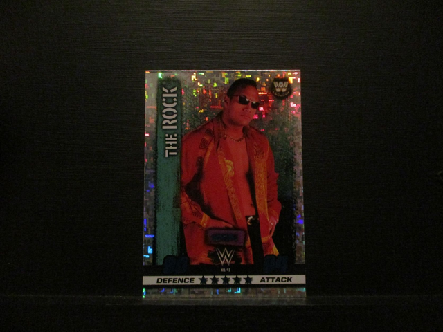 The Rock - Icon Slam Attax 10th Edition Original Trading Card #41