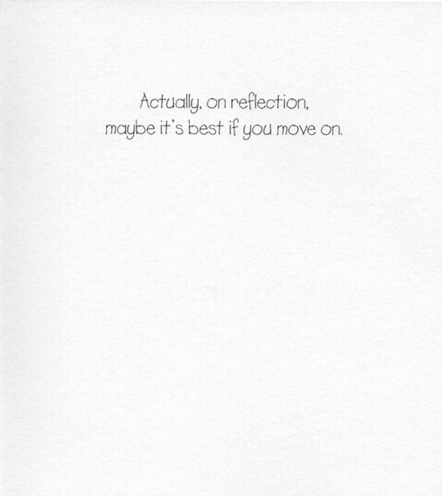 A New Job Eh? - Greeting Card
