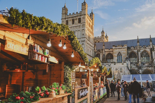 Exeter Cathedral Christmas Market - December 16th