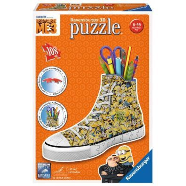 Puzzle 3D 108el Sneaker Minionki 3 112623