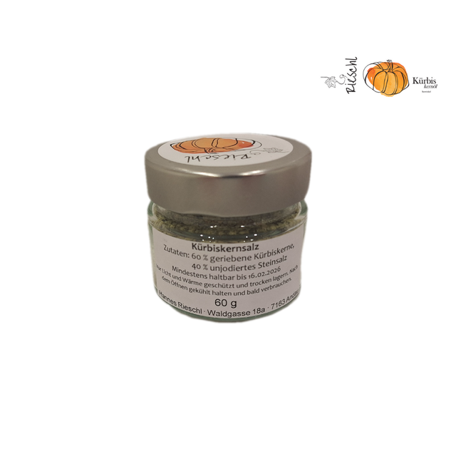 Kürbiskern Salz