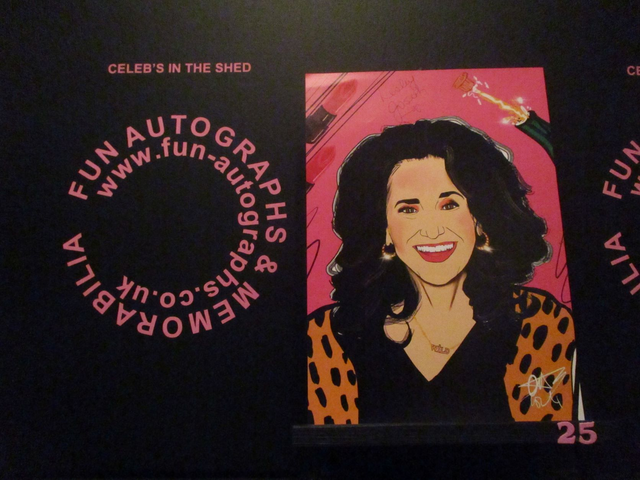 Lesley Joseph Limited Edition Signed A4 Comic Style Drawing Print (25)