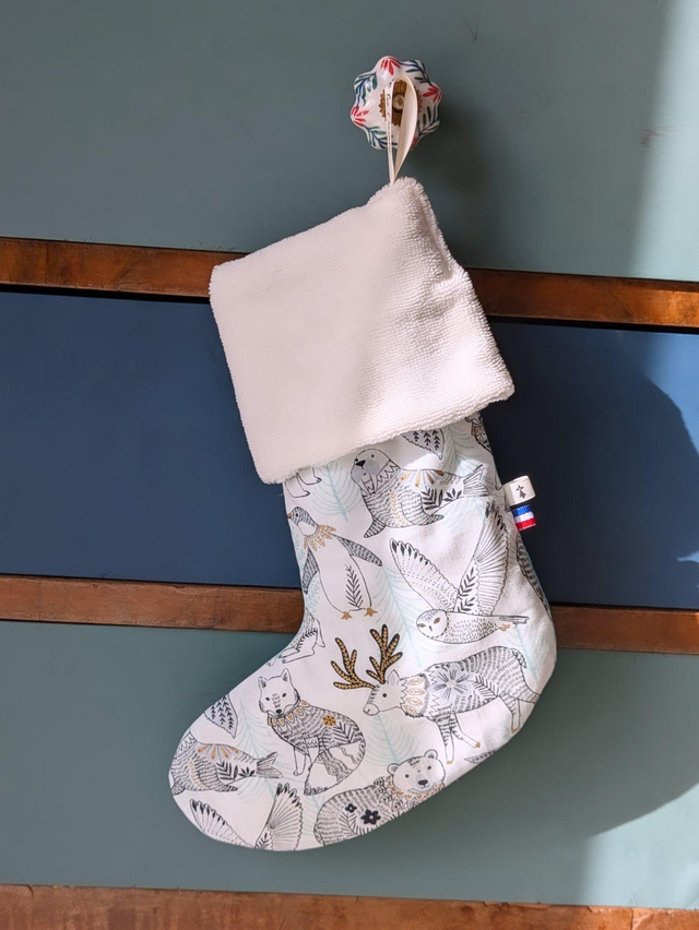 Chaussette de Noël à suspendre 
