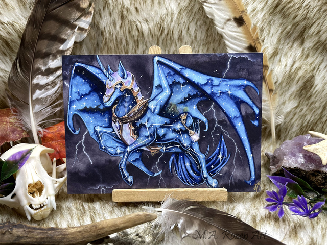 Palefroi céléste 10X15cm