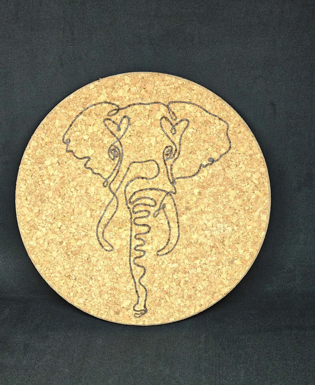 Dessous de plat éléphant 🐘