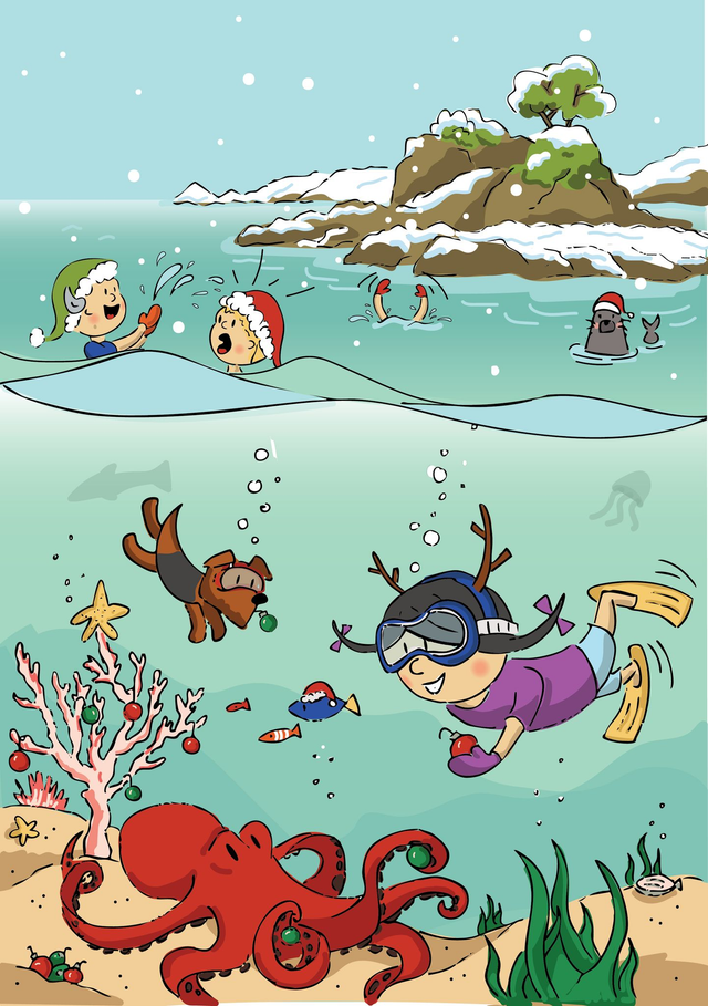 Bouley Bay Christmas (4 Pack) 