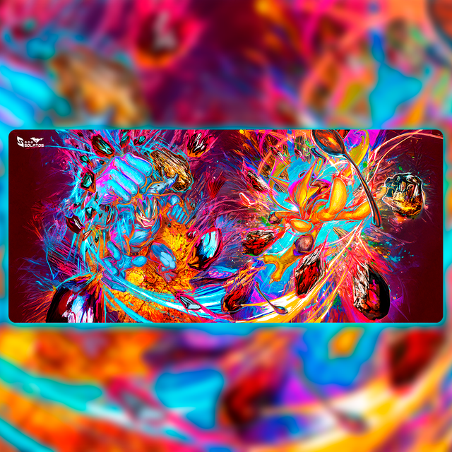 MACHAMP VS ALAKAZAM Mousepad/Playmat