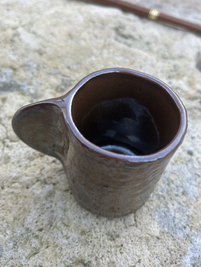 Retour imminent  - Tasse expresso Tenmoku