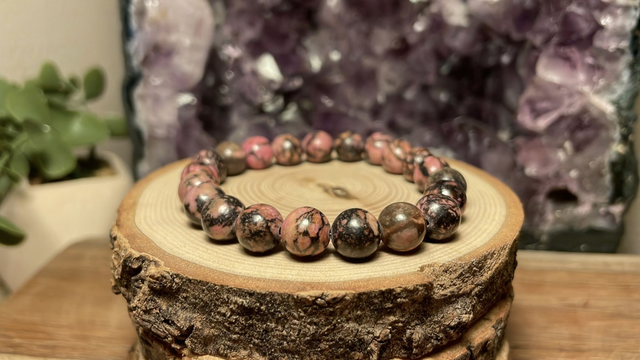 Bracelet RHODONITE 8 mm