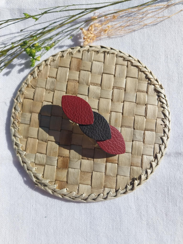 Barrette en matière végétale de pommes