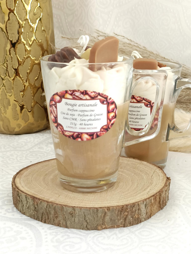 Bougie cappuccino 