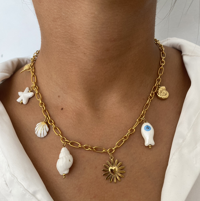Collier breloque 