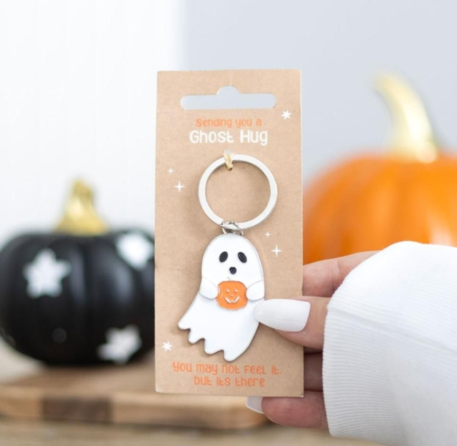 Ghost Hug Keyring