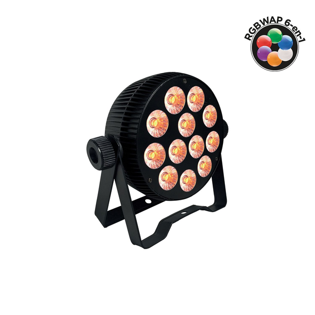 POWER LIGHTING PAR SLIM 12x10W HEXA 