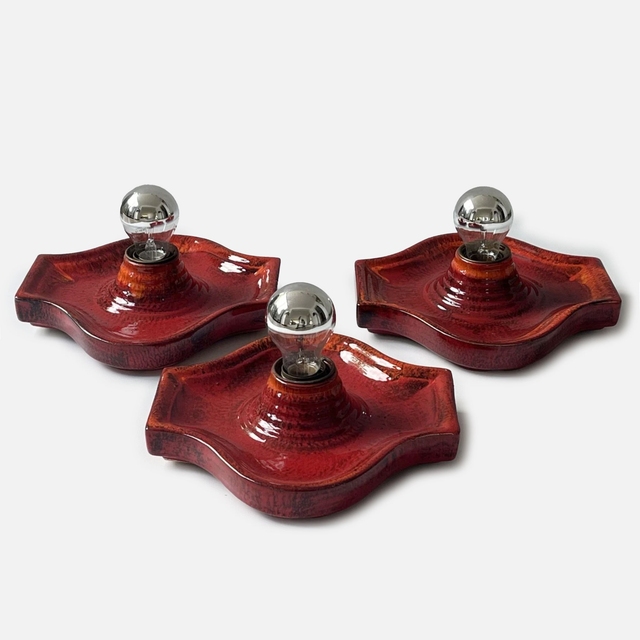 Hustadt Wall Lamp red (3x)