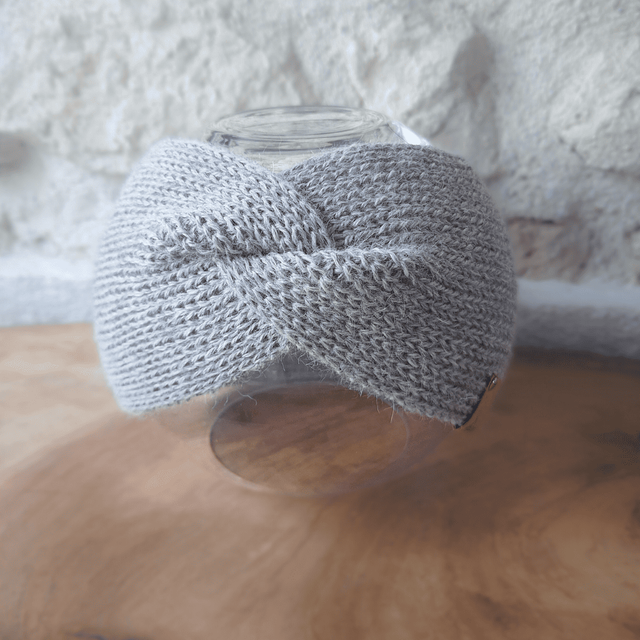 Bandeau gris chiné - collection immuable