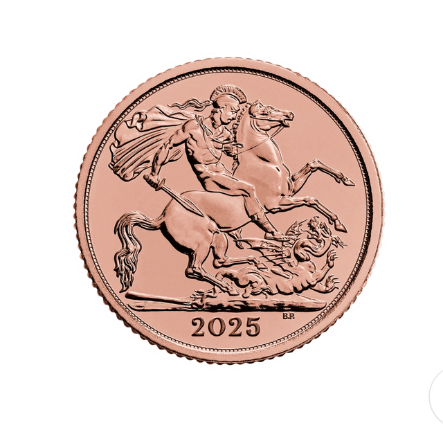 UK Half Sovereign - King Charles III 2025