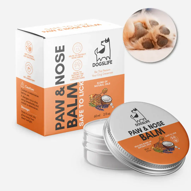 OURDOGSLIFE PAW & NOSE BALM, balzamas šunų pėdutėms ir nosims