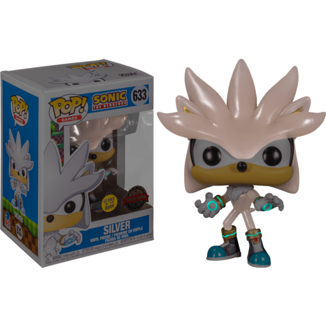 Sonic the Hedgehog: Silver Glow in the Dark Pop! #633