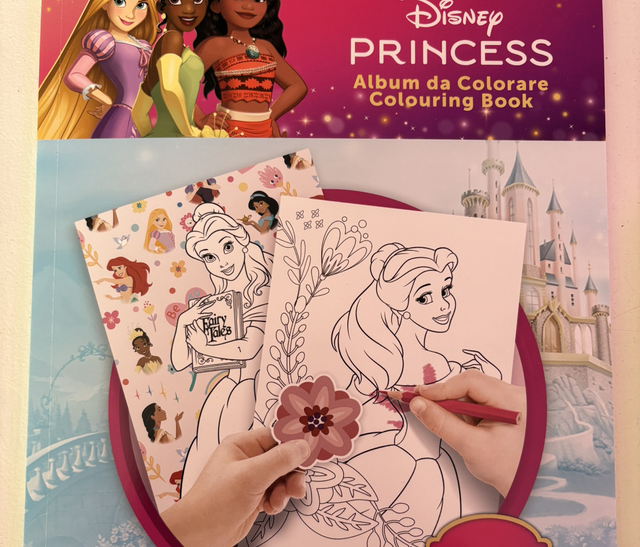Album da colorare Principesse Disney