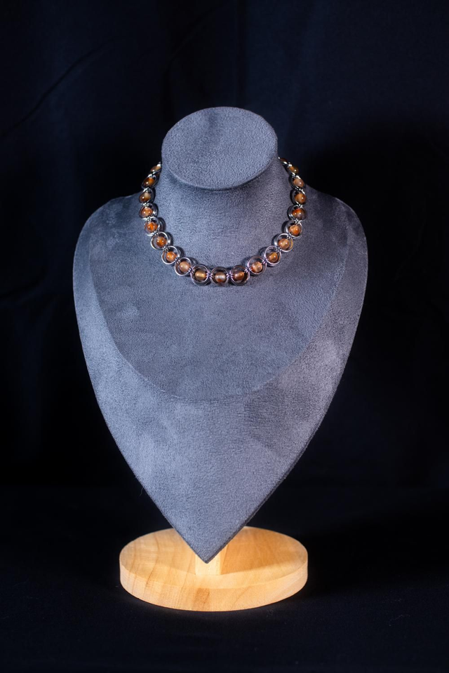 Choker Kuby (cornaline)