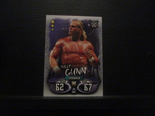 Billy Gunn - W Legends Slam Attax Live Original Trading Card #262