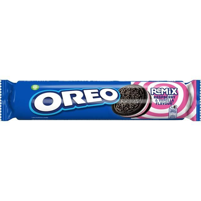 Oreo Remix Cookies Raspberry &amp; Vanilla
