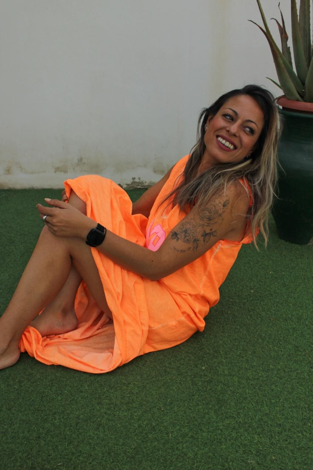 Vestido Malibu Naranja