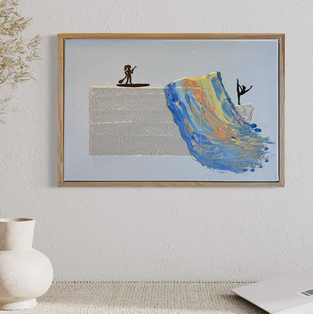 Flow- art figuratif et texture 