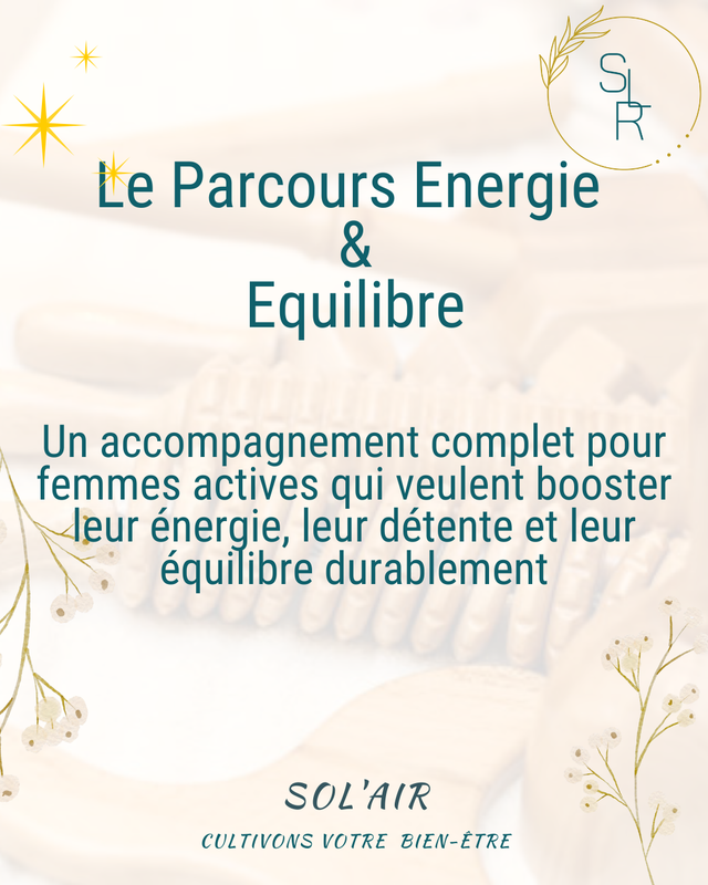 Parcours Énergie & Équilibre ESSENTIEL : 4x 1h