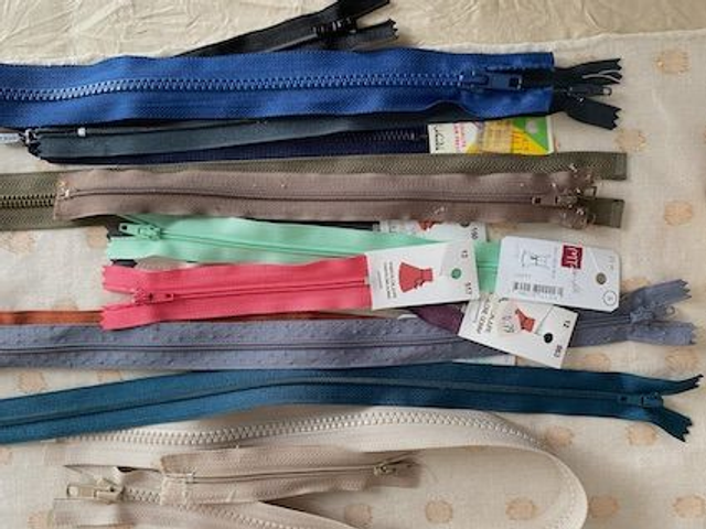 Lot de fermeture eclair