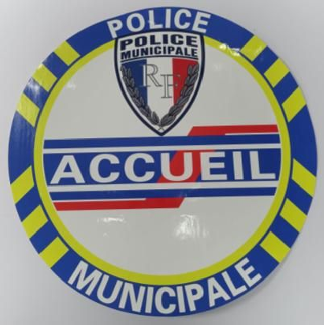 Sticker GM 40 cm ACCUEIL