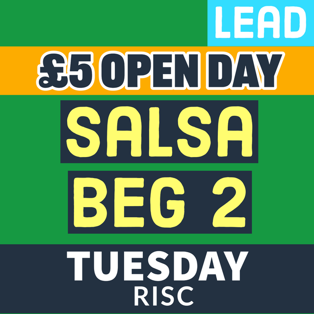 Salsa TUE OPEN DAY Beg 2 - LEAD 
