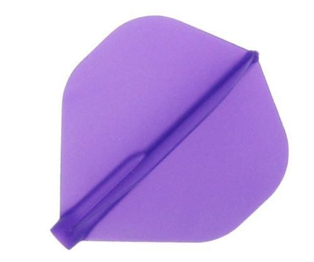 Cosmo Darts Fit Flight 6 Pack Standard Dart Flight Purple