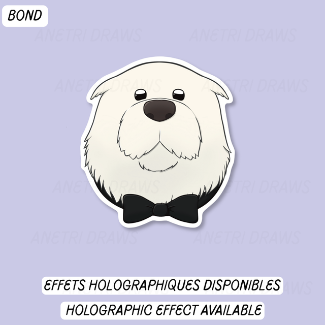 Sticker visage mignon Spy X Family | Bond Forger