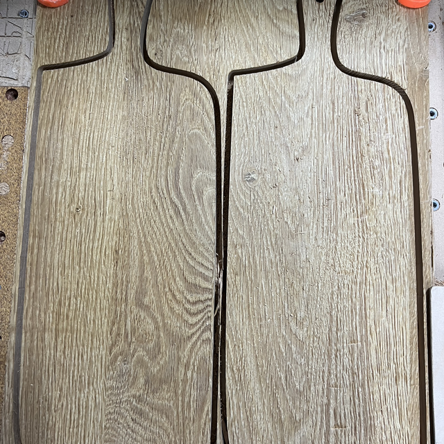 Luxe serveerplank - Hergebruikt Europees Eiken