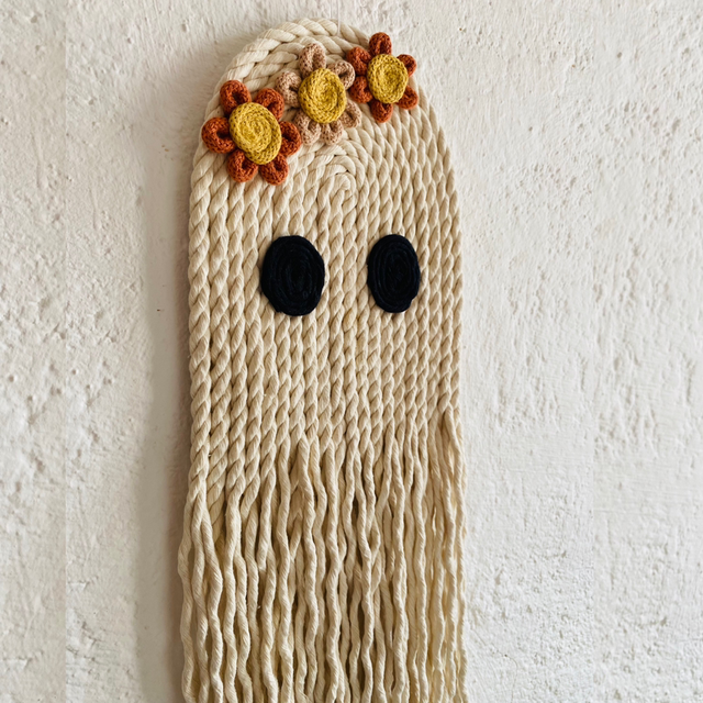 Fantôme en Macramé 