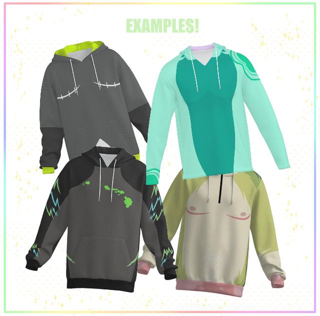 Custom fursona hoodies!