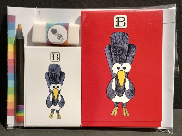 Leggi &amp; Colora - Kit Scrittura - Amici della Città - Gazza Ladra