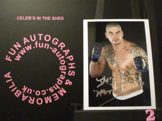 James 'The Hammer' McSweeney Authentic Autographed 6x4.5 Photograph (G2)