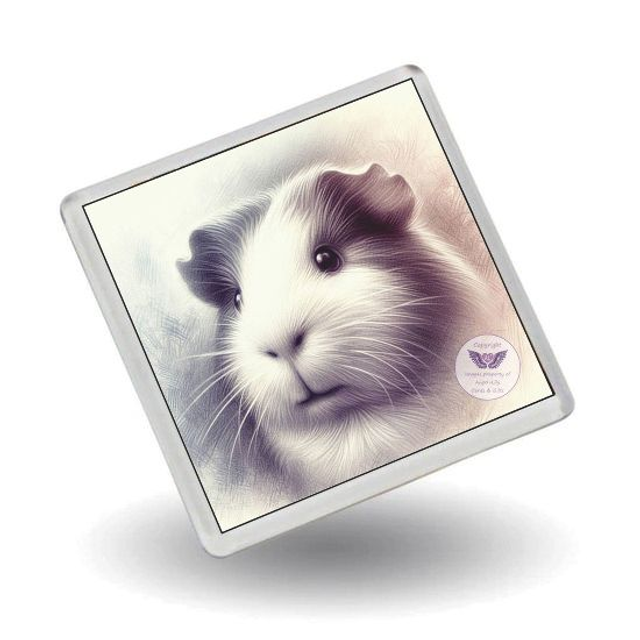Artistic guinea pig image Fridge Magnet (FM_01)