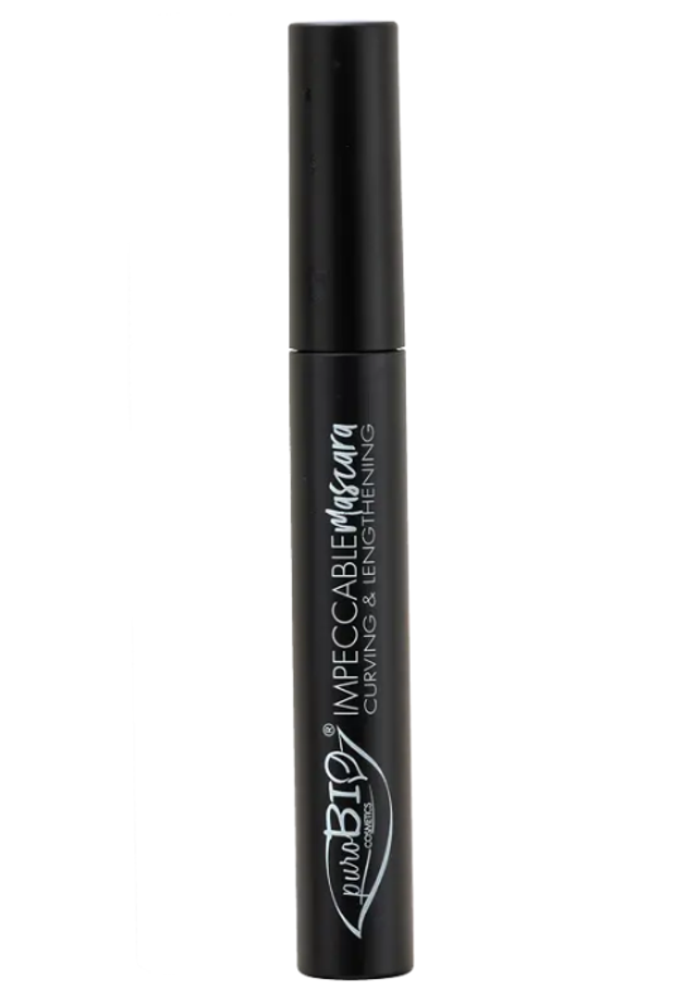Mascara Impeccable allungante e incurvante di Puro Bio - nero (7ml)