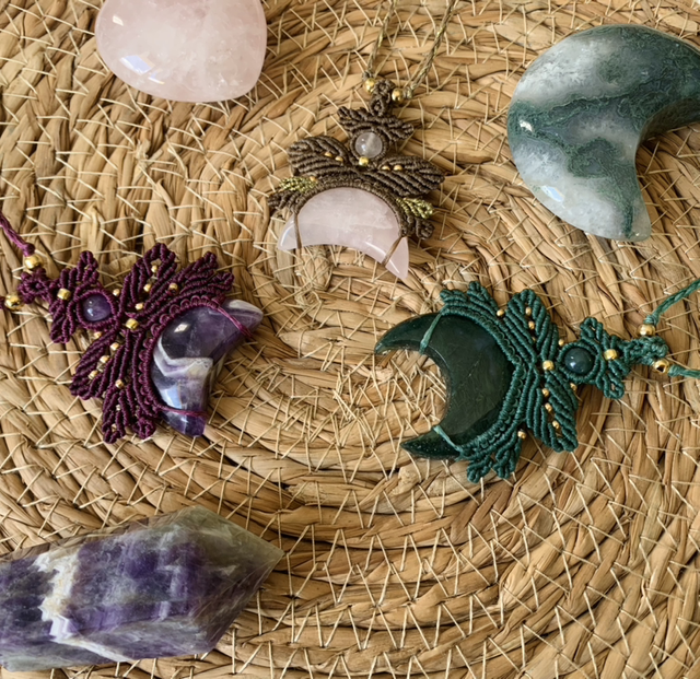 Féerie lunaire dorée