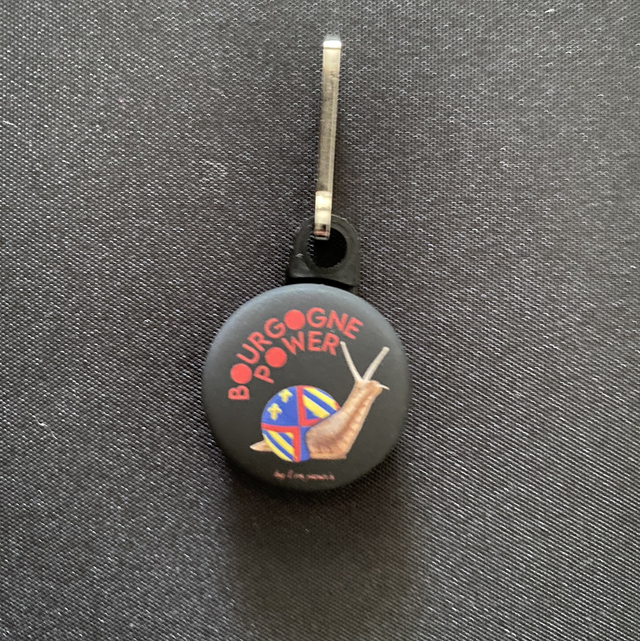 Tirette fermeture éclair « Bourgogne Power »